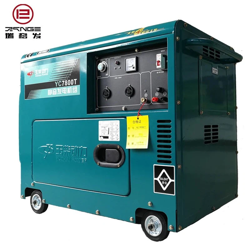 Yuchai Power Silent Diesel Eenerator 3kW-15kW Range Ultra-Quiet Air Cooler best